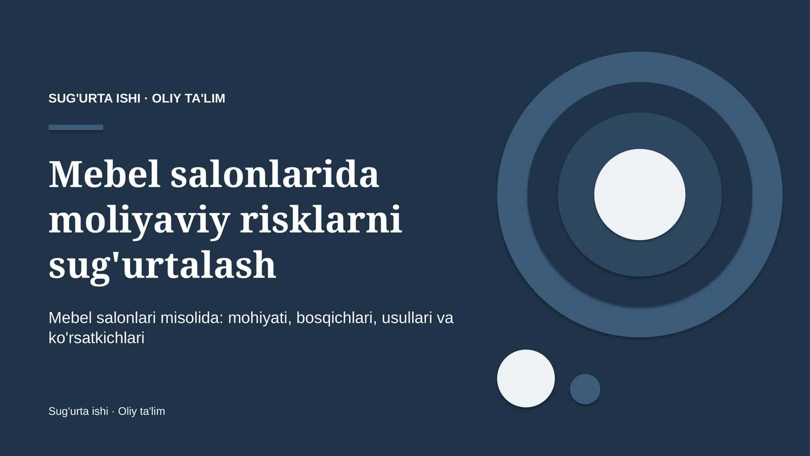mebel salonlarida moliyaviy risklarni sug'urtalash 6023