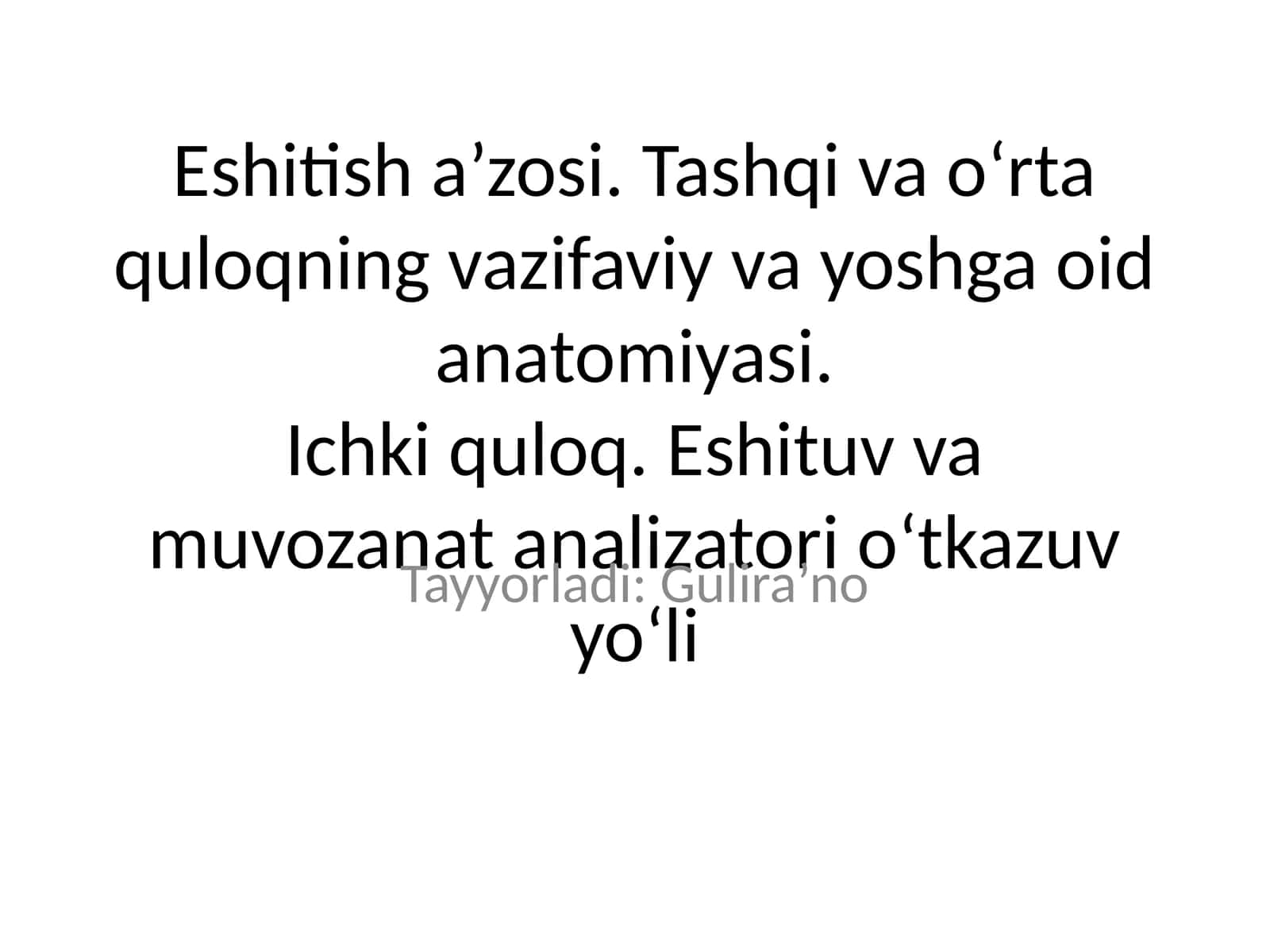 Eshitish a’zosi