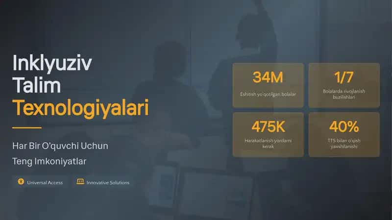 Inklyuziv Talim Texnologiyalari