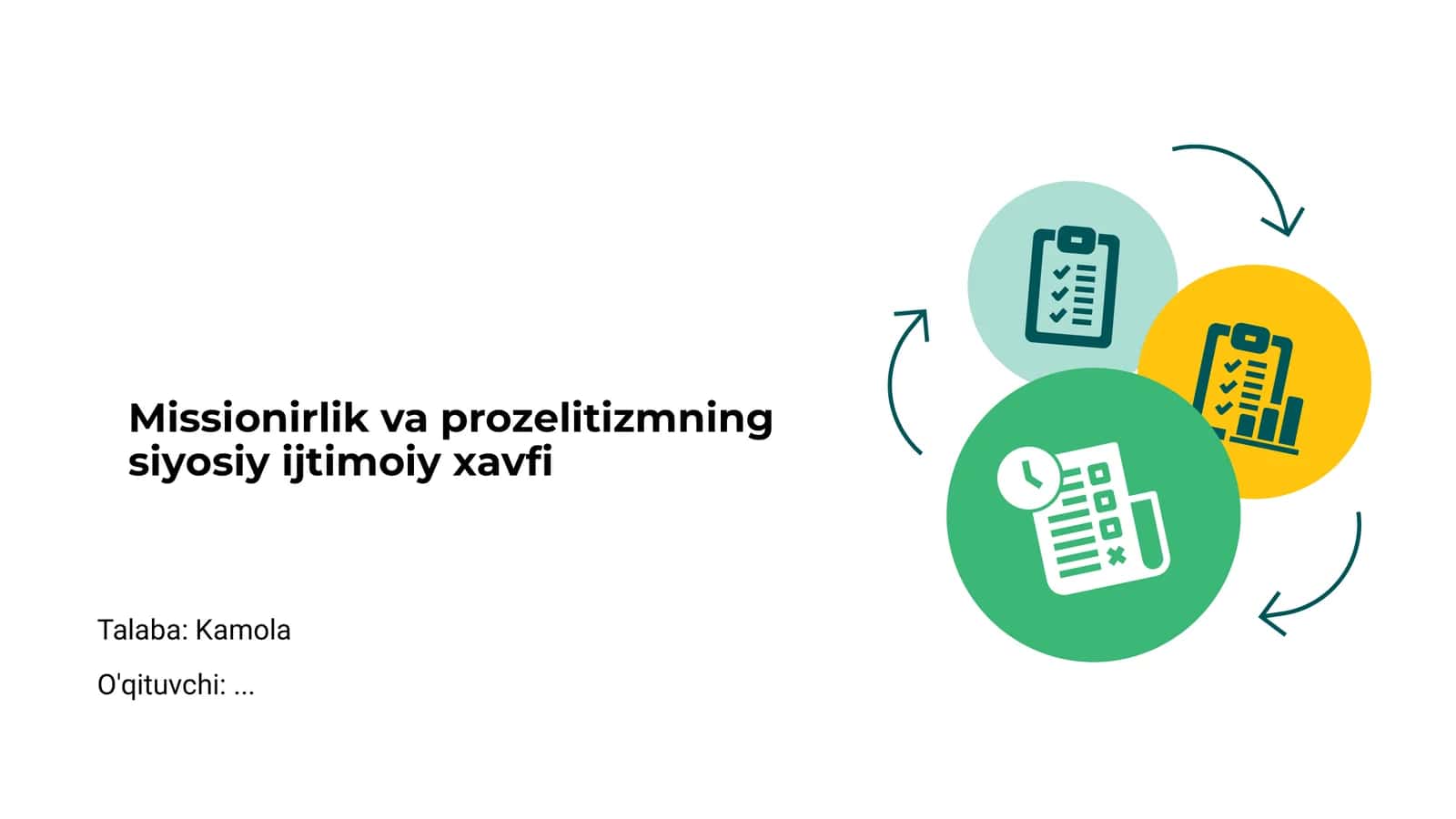 Missionirlik va Prozelitizm