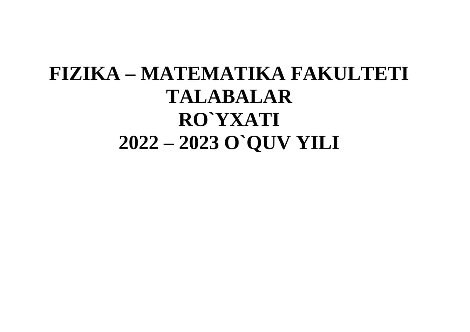 Matematika va informatika