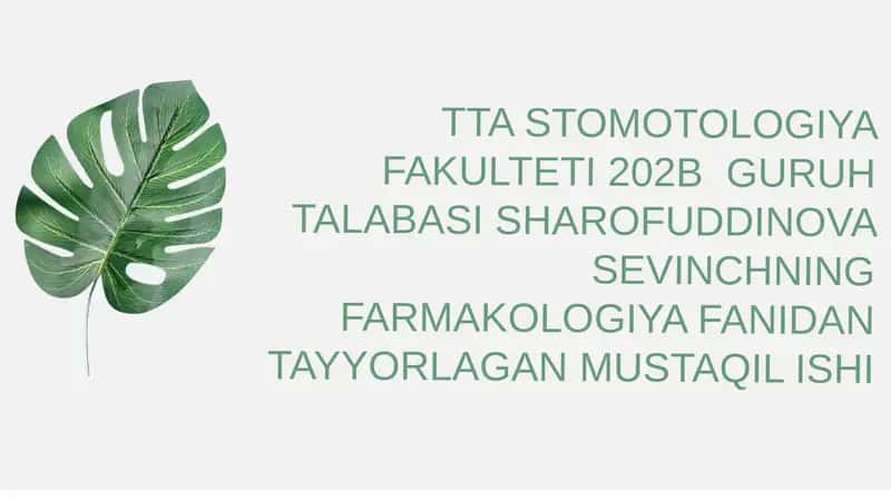 Anafilaktik shok va uni davolash
