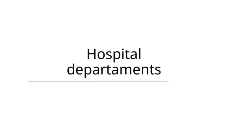 Obstetrics and Gynecology (OB-GYN)