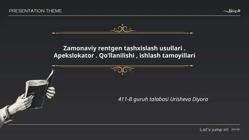 Zamonaviy rentgen tashxislash usullari