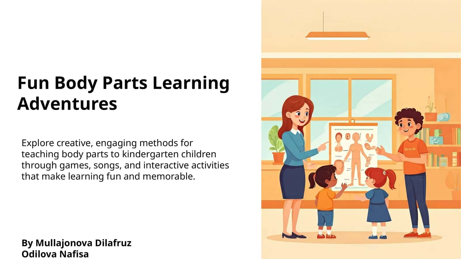 Fun Body Parts Learning Adventures