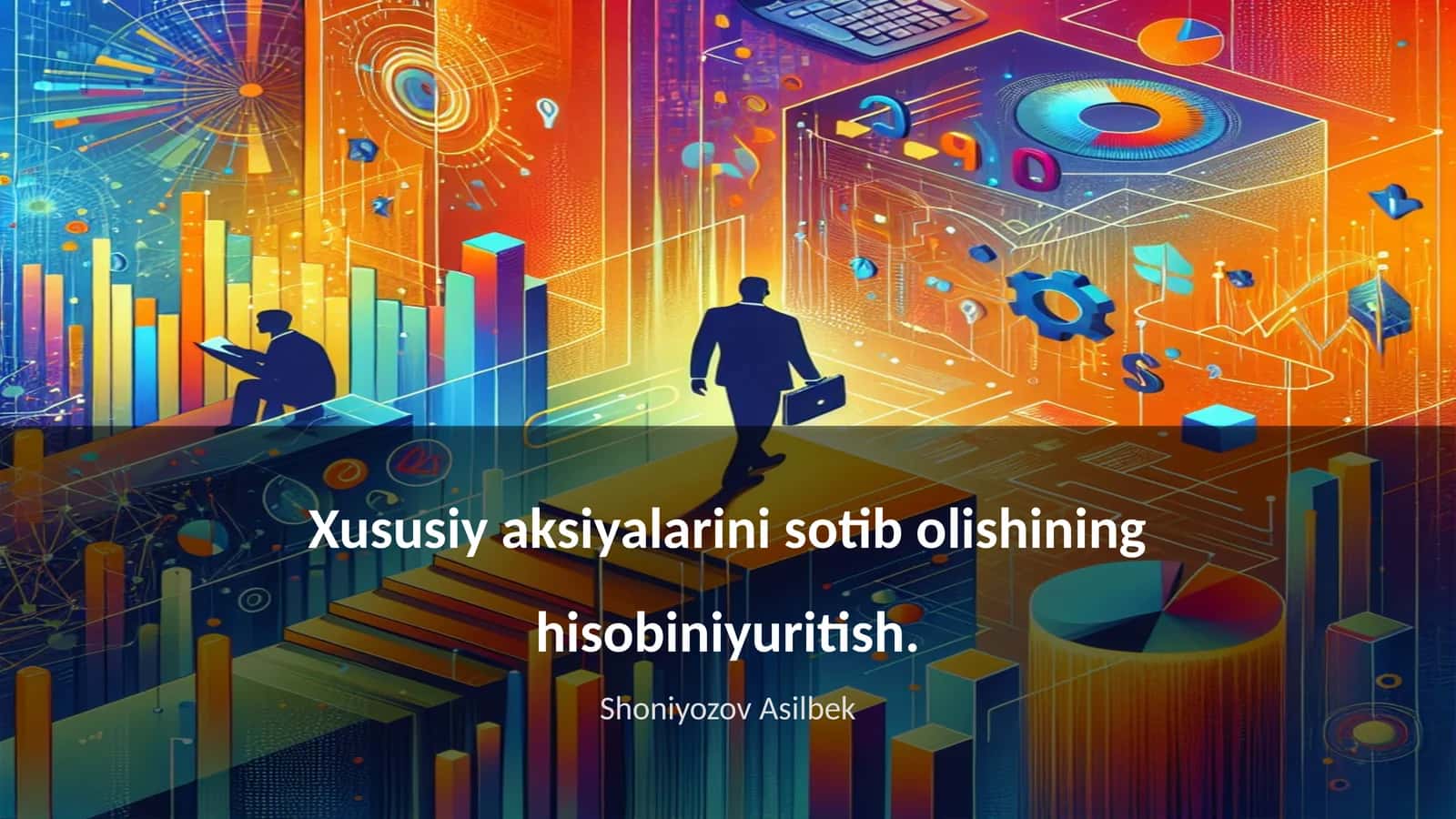 Xususiy aksiyalarini sotib olishining hisobiniyuritish