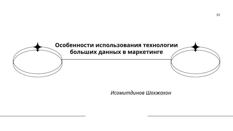 Особенности использования технологии больших данных в маркетинге