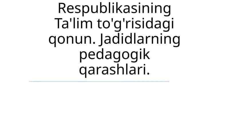 Ismoilbek G'afuriyning pedagogik qarashlari