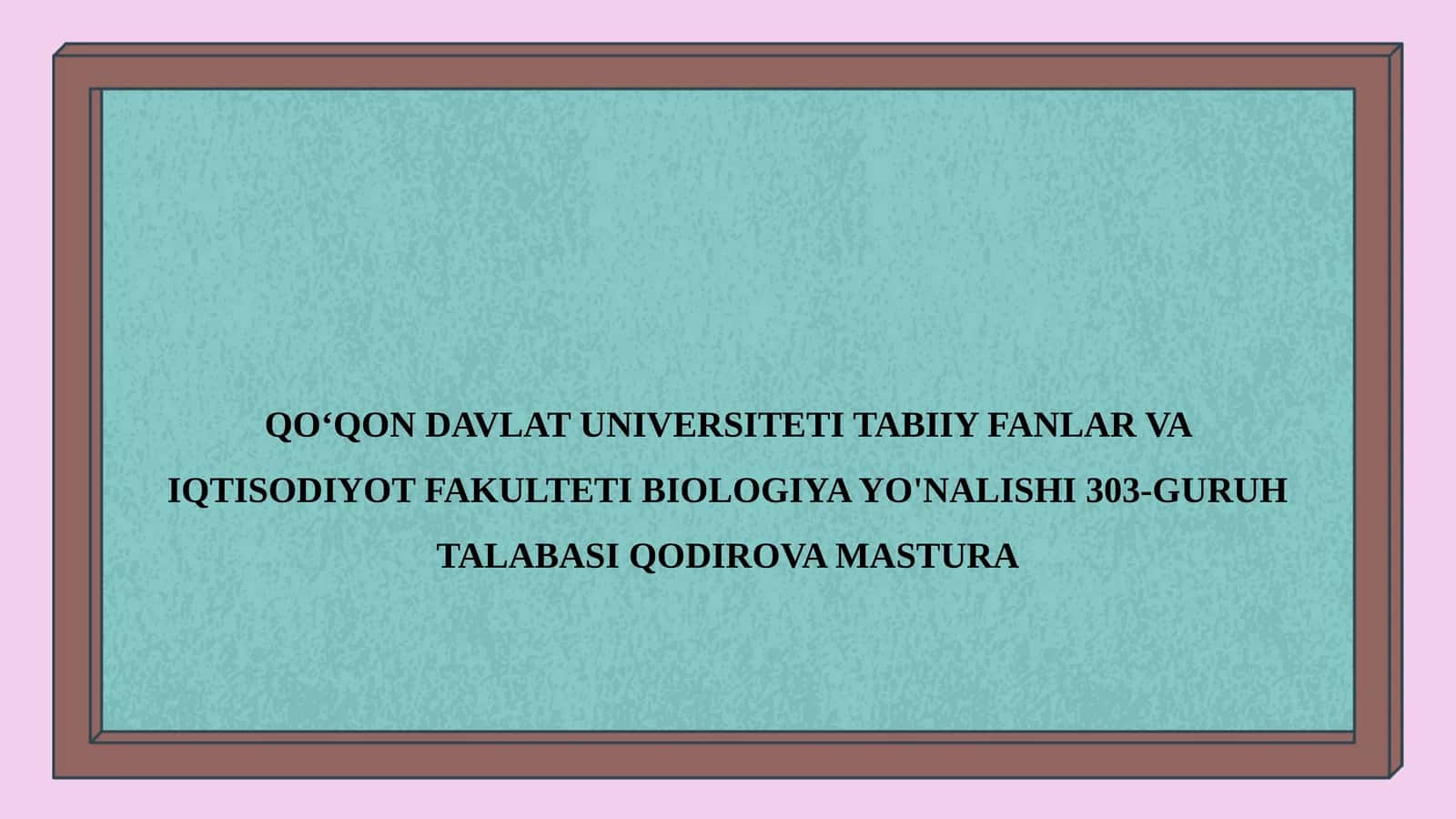 Biologiya Olimpiadalarini Tashkil Etish