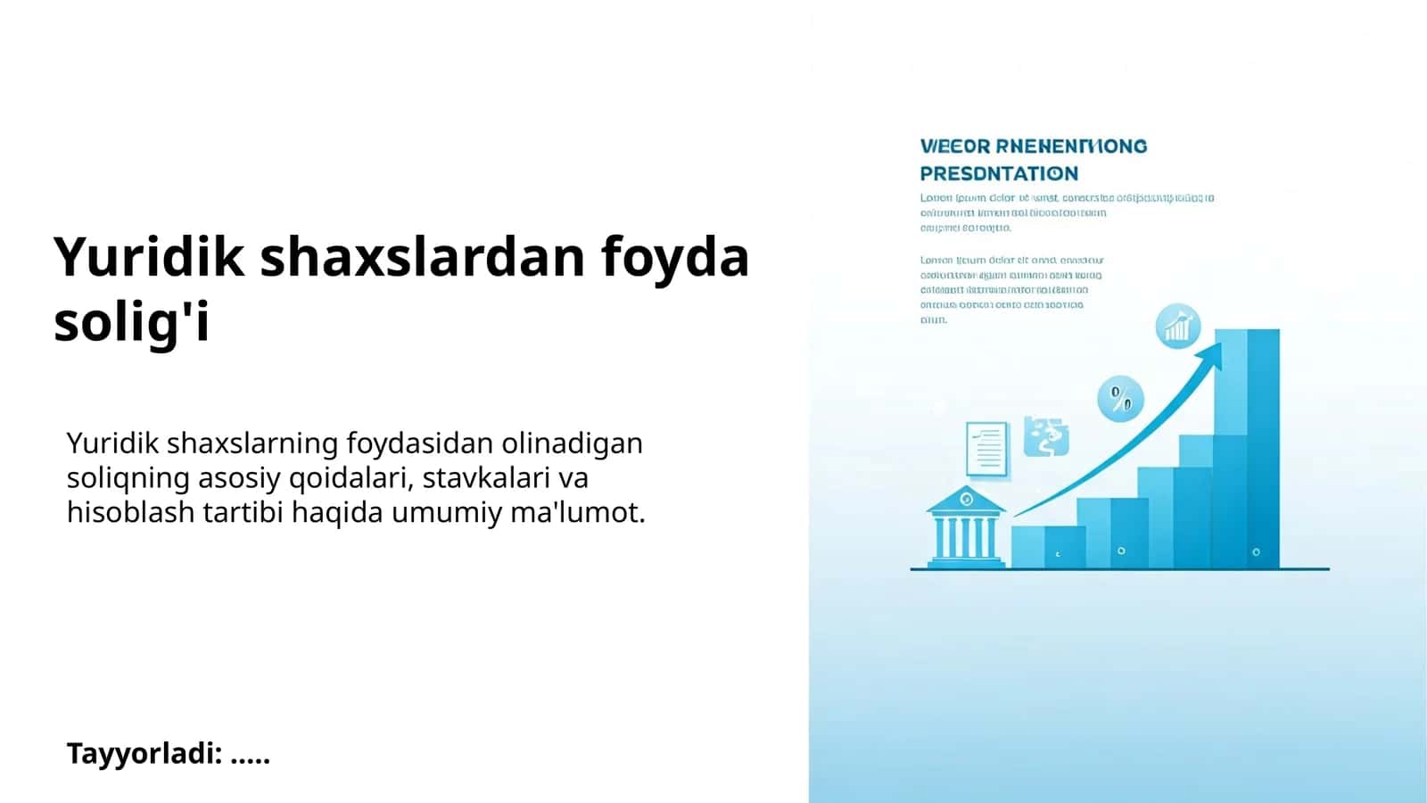 Yuridik shaxslardan foyda solig'i