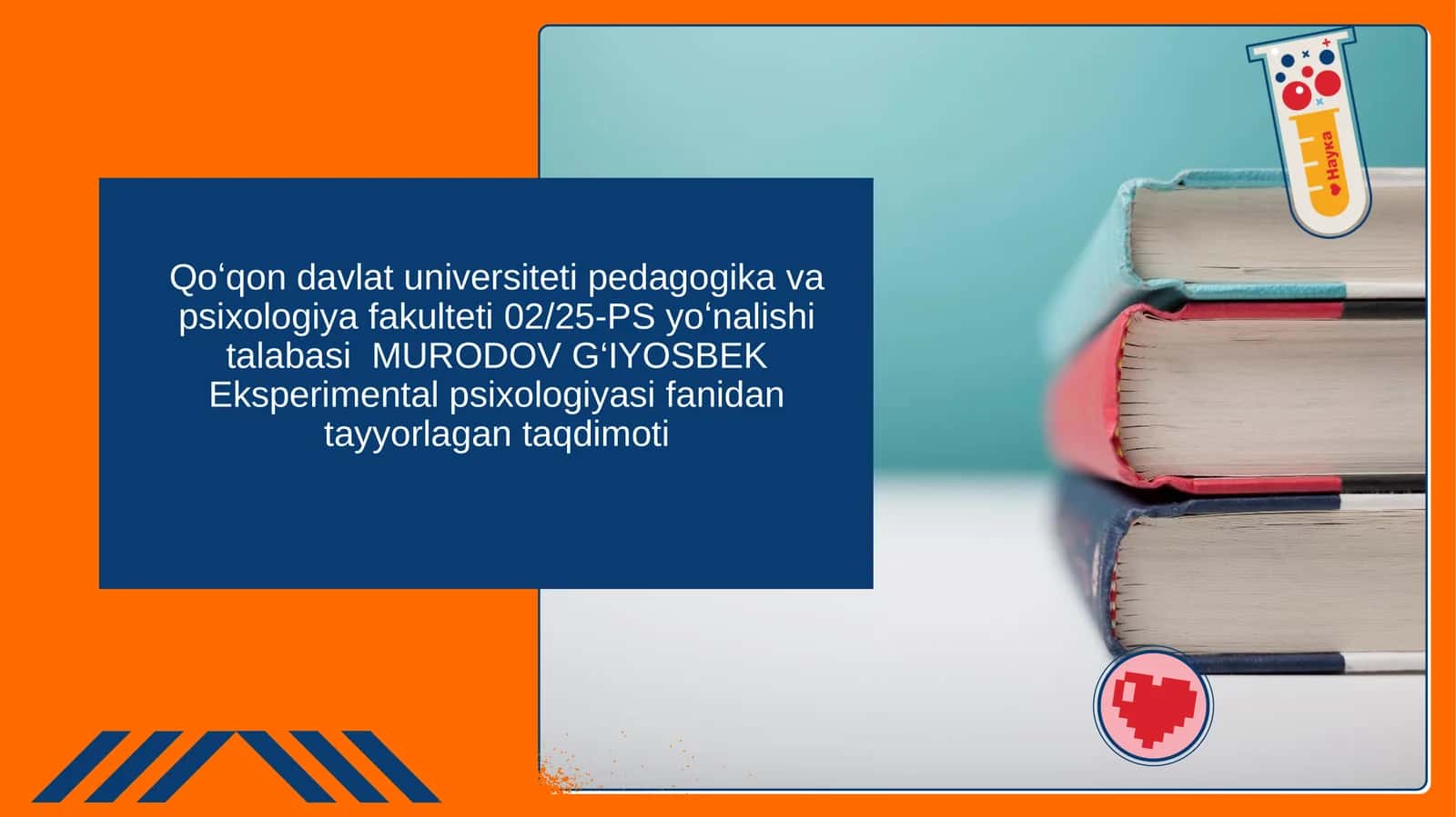 Eksperimental psixologiyaning hozirgi davrdagi holati