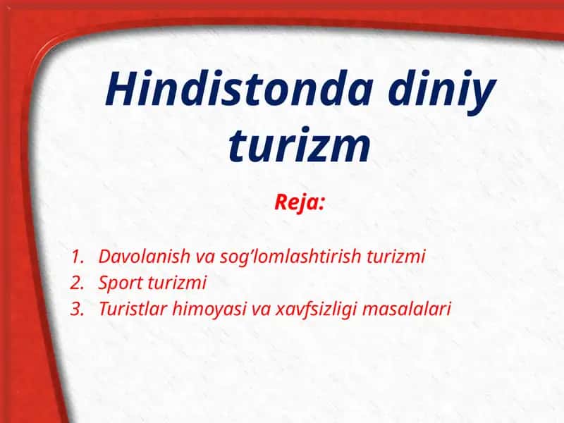 Hindistonda Diniy Turizm