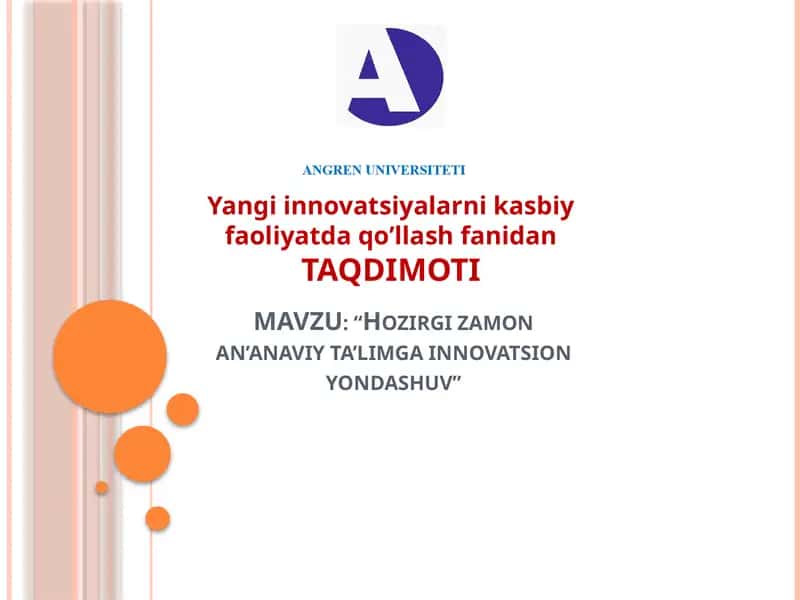 Ta'lim Texnologiyasi
