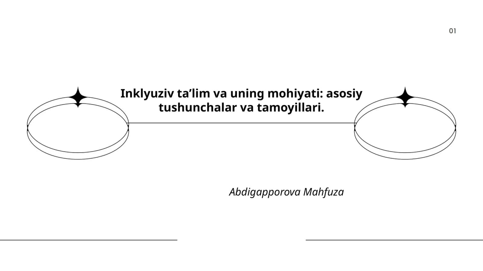 Inklyuziv ta’lim va uning mohiyati: asosiy tushunchalar va tamoyillari