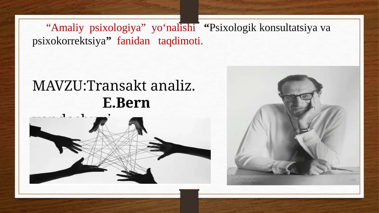 Transaktanaliz
