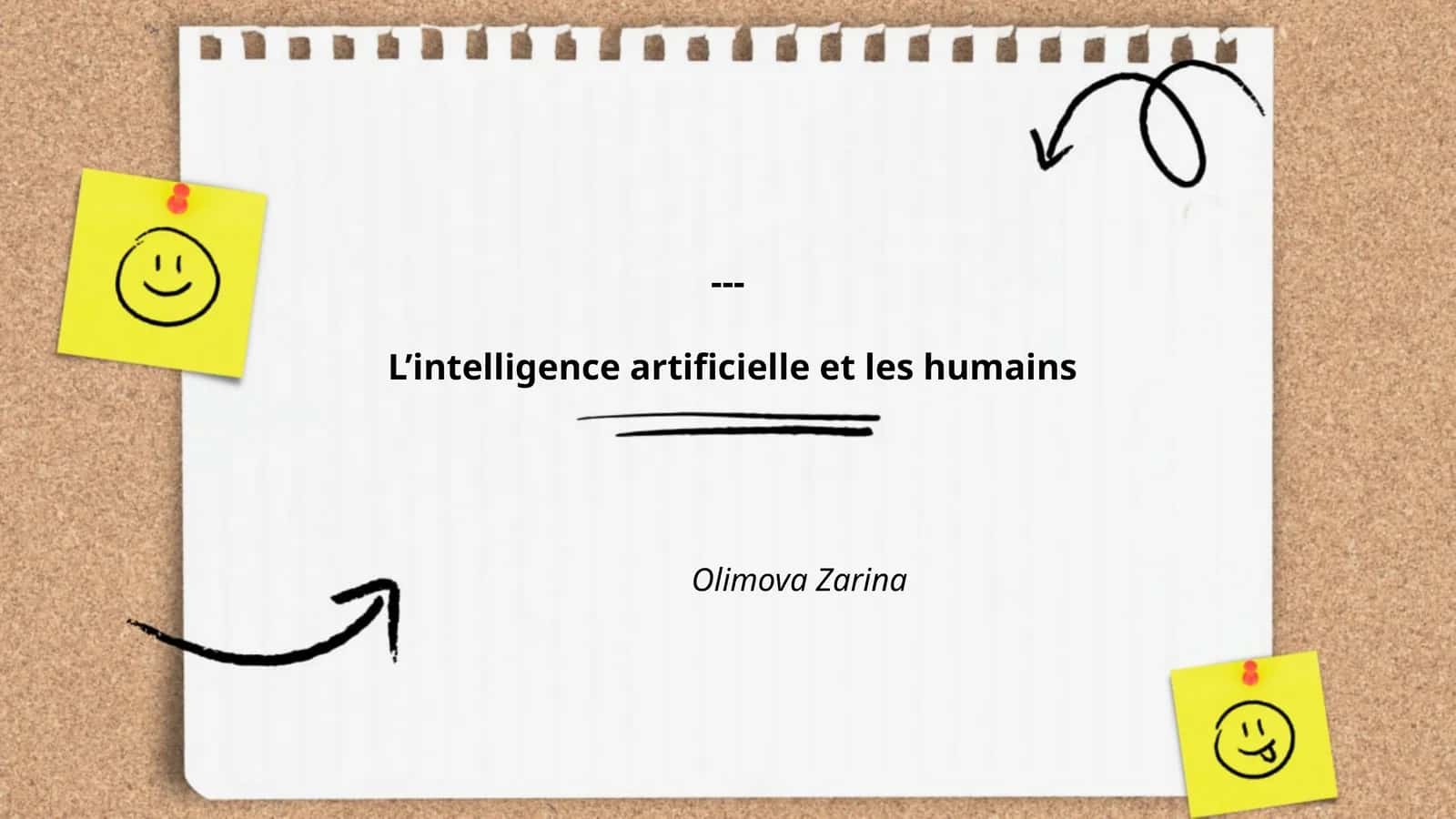 L'intelligence artificielle et les humains