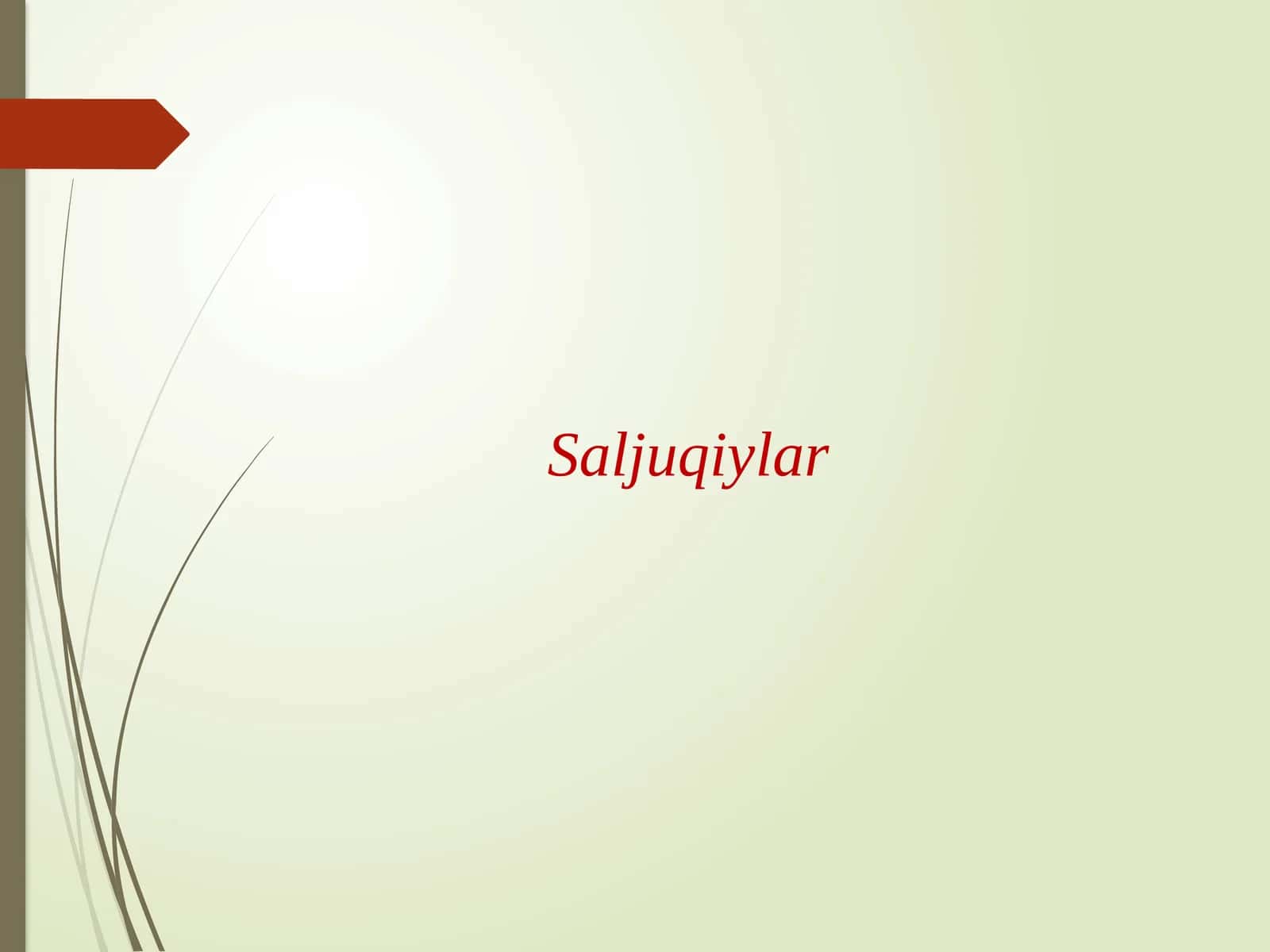 Saljuqiylar