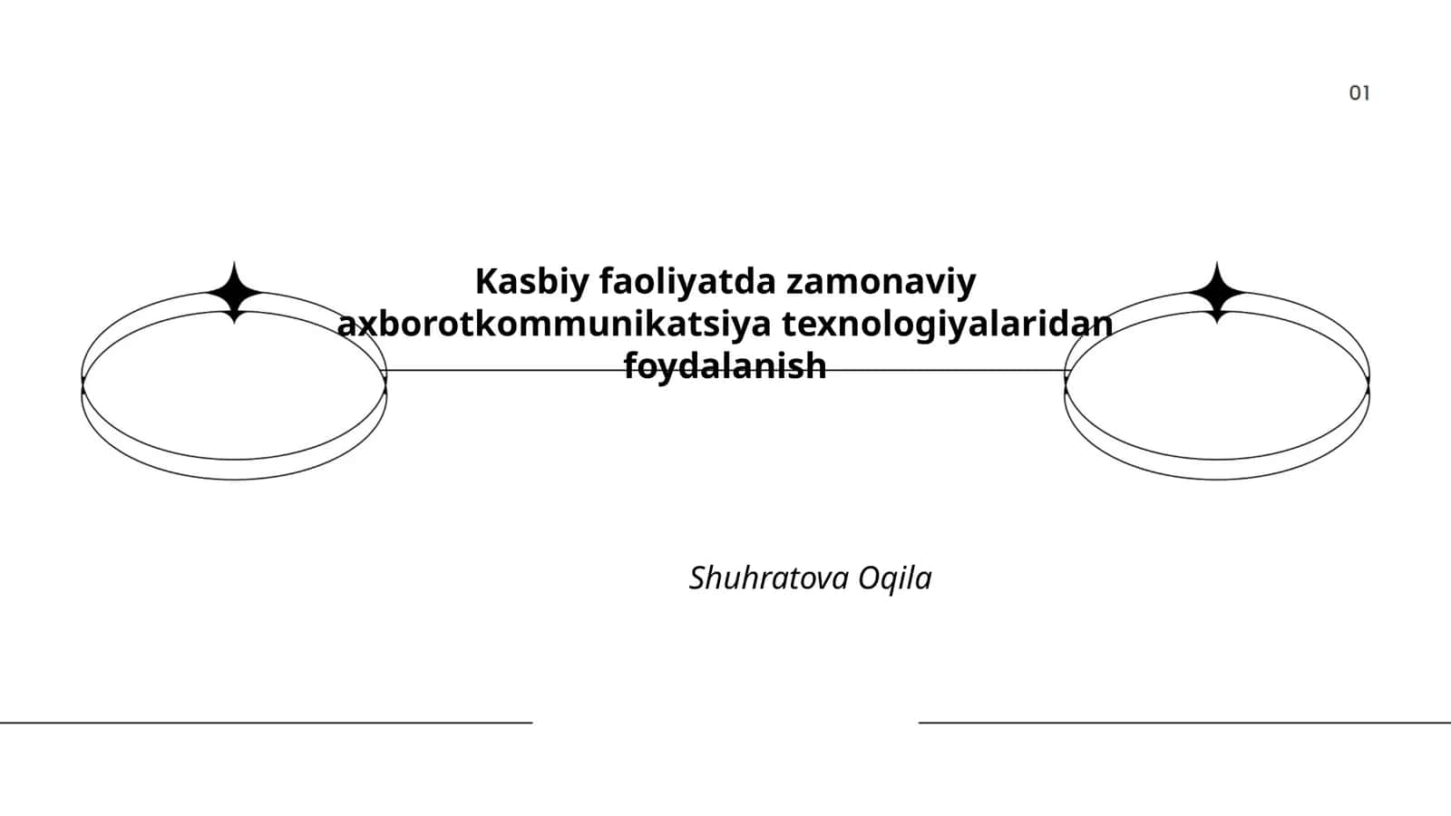 Kasbiy faoliyatda zamonaviy axborotkommunikatsiya texnologiyalaridan foydalanish