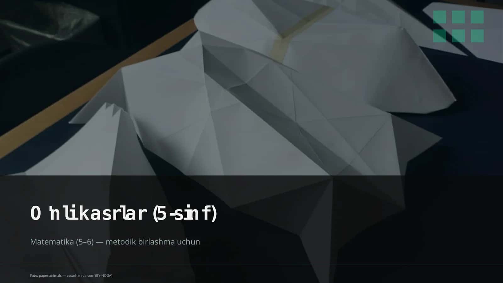 O'nli kasrlar (5-sinf)