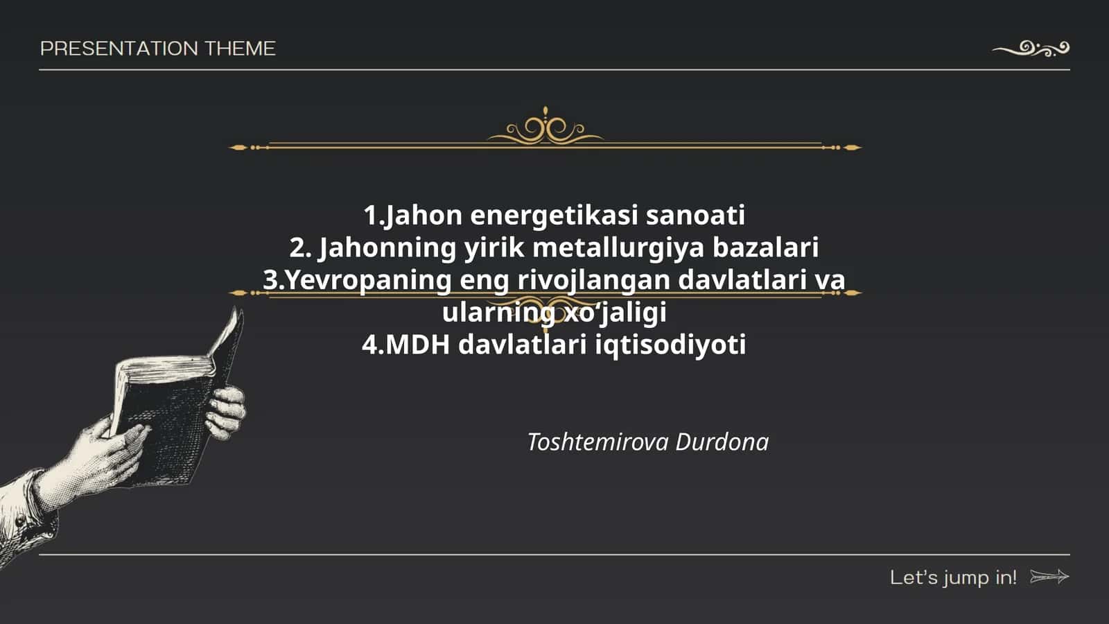 MDH davlatlari iqtisodiyoti