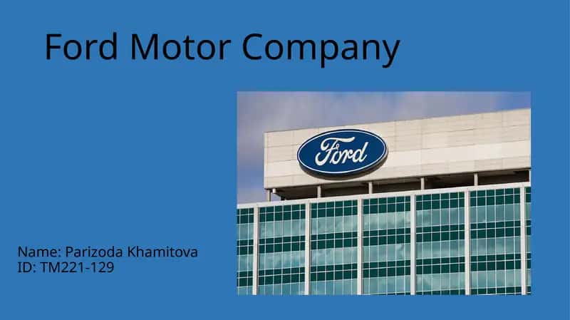 Ford Motor Company
