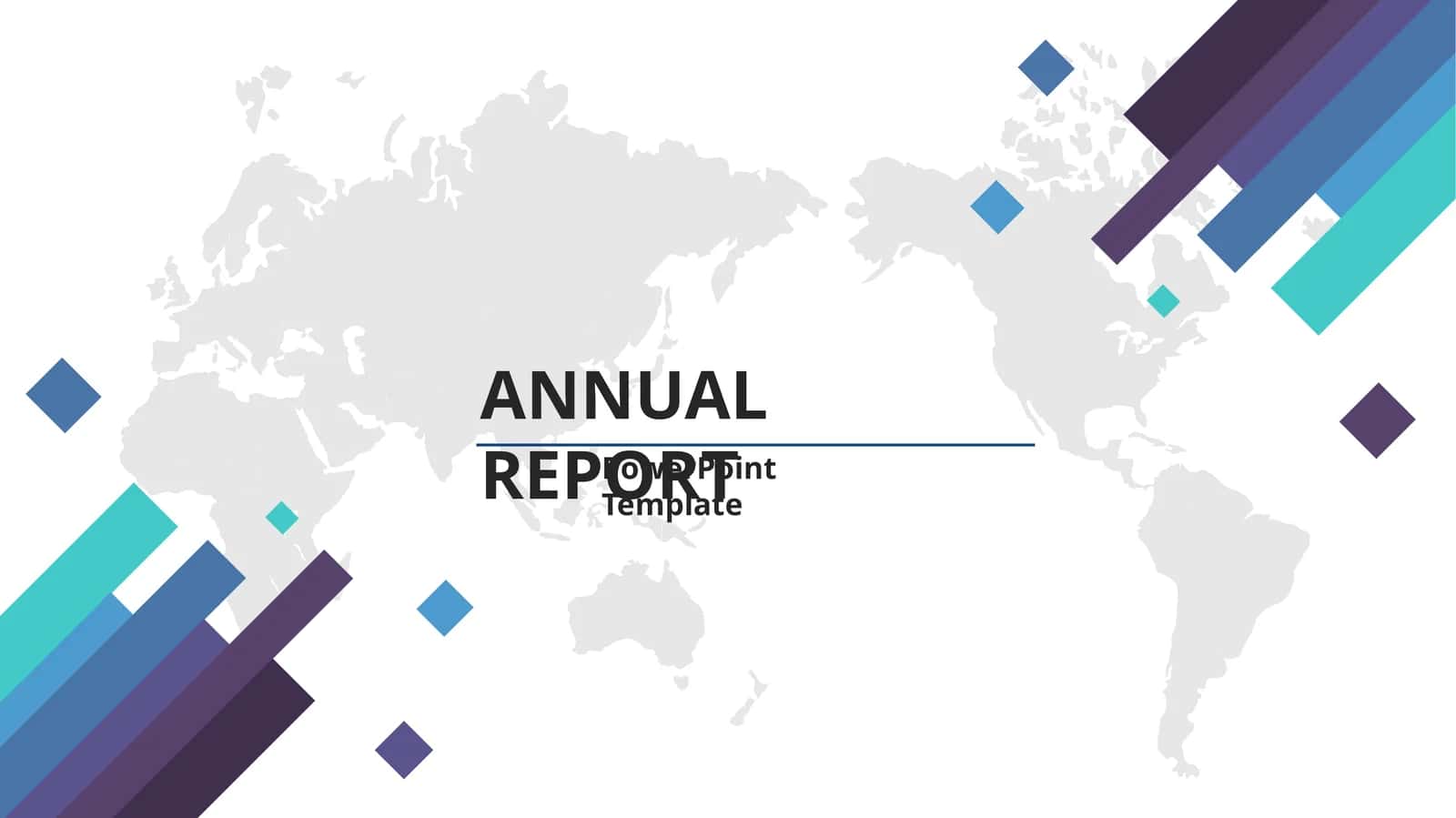 ANNUAL REPORT PowerPoint Template