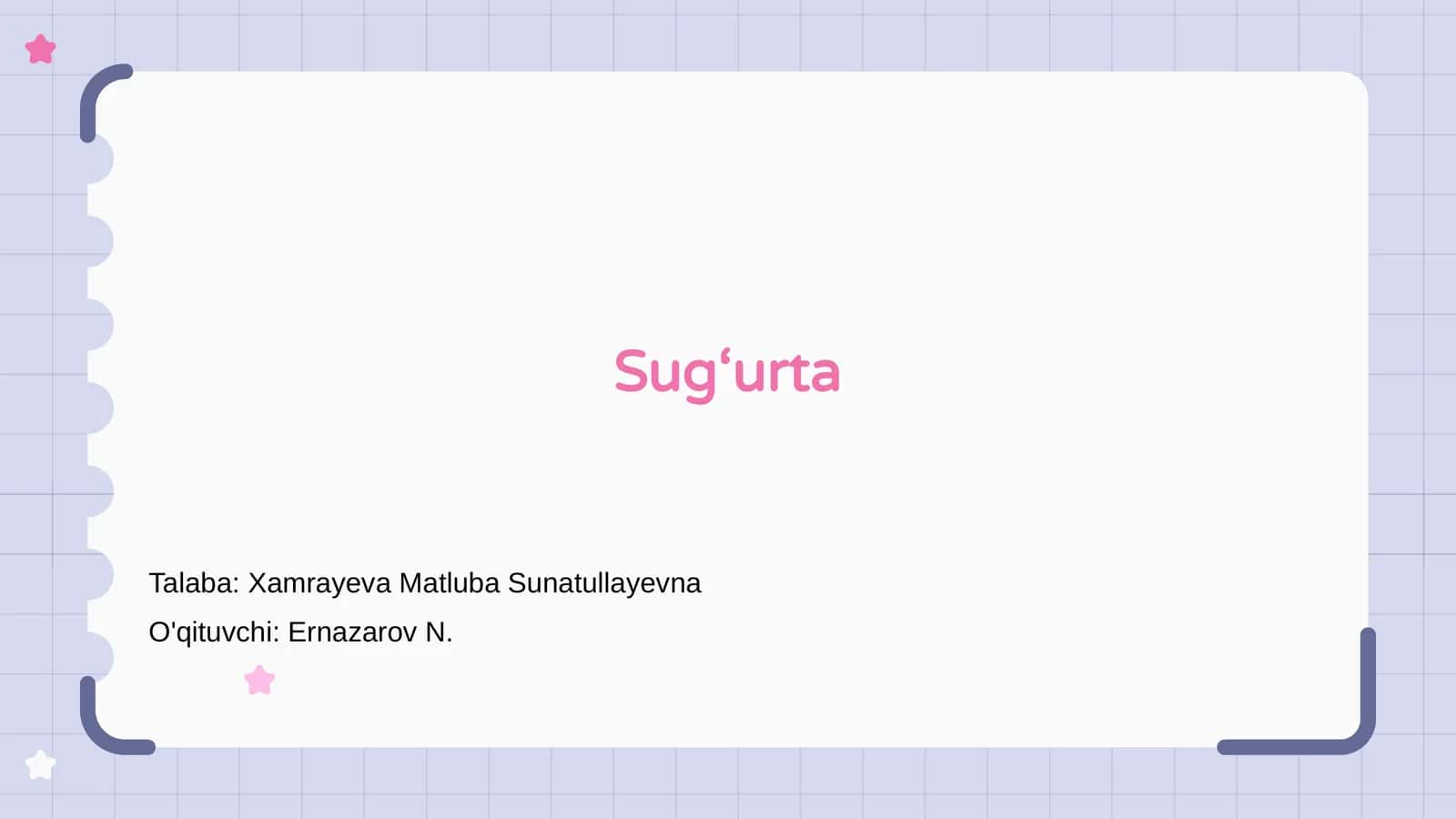 Sug‘urta
