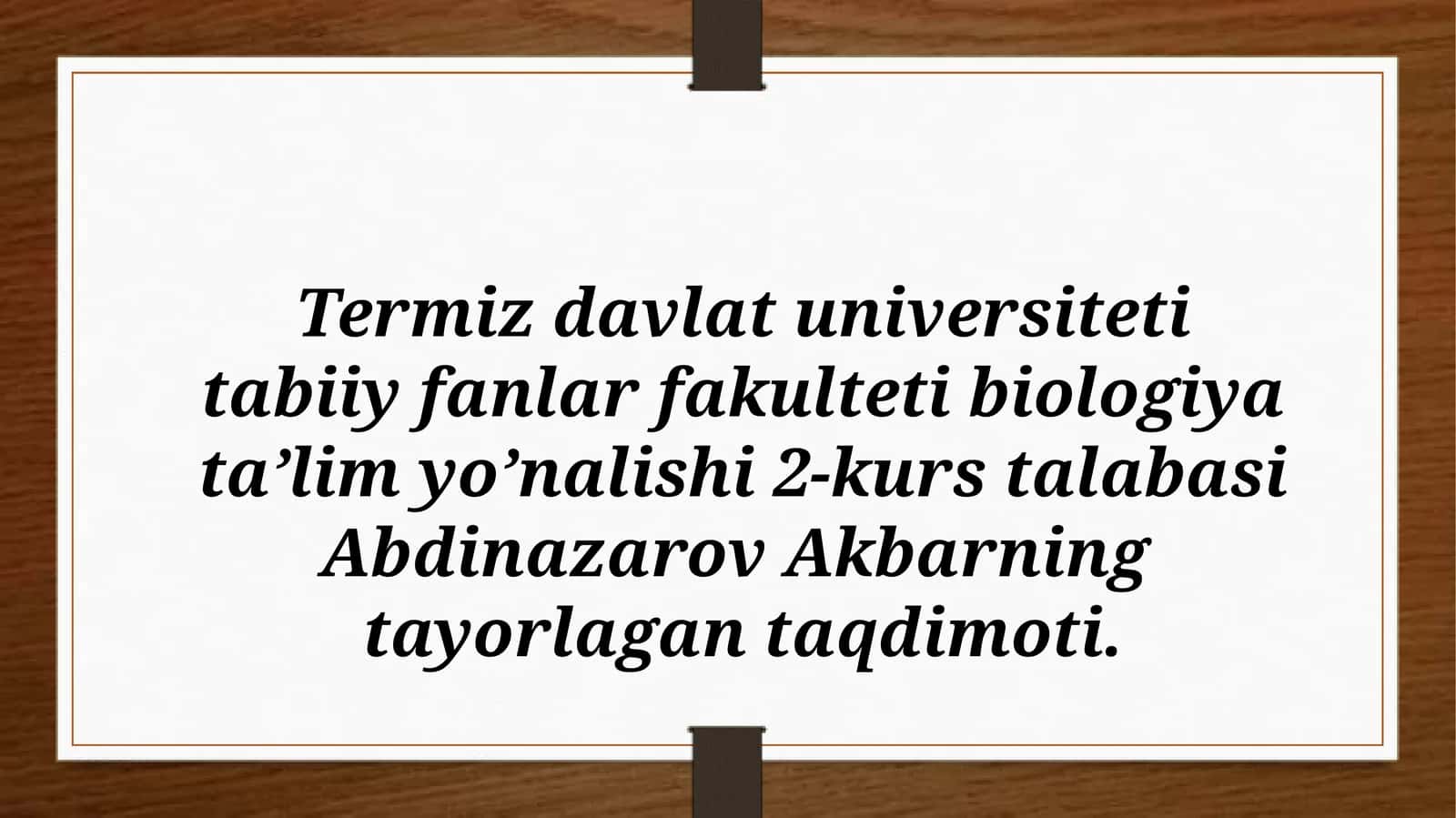 Peptidlarning hosil bo‘lishi va kimyoviy tabiati