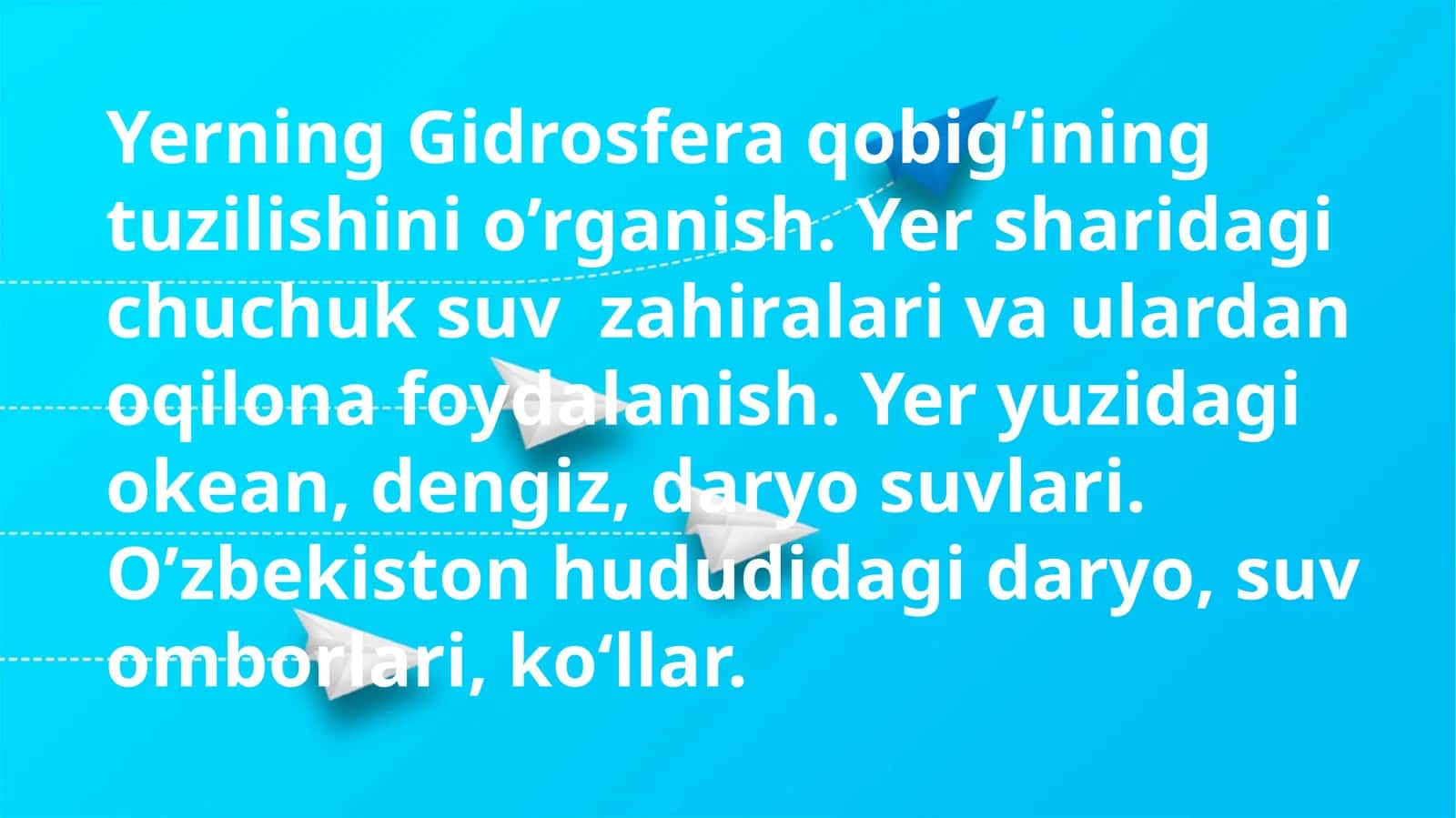 Yerning Gidrosferasi: Tuzilishi va Tarkibi