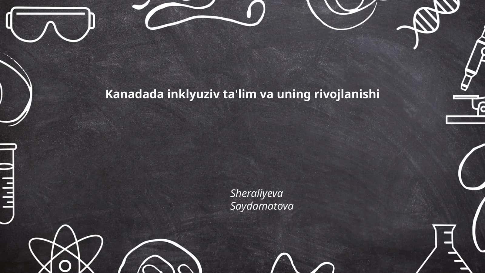 Kanadada inklyuziv ta'lim va uning rivojlanishi