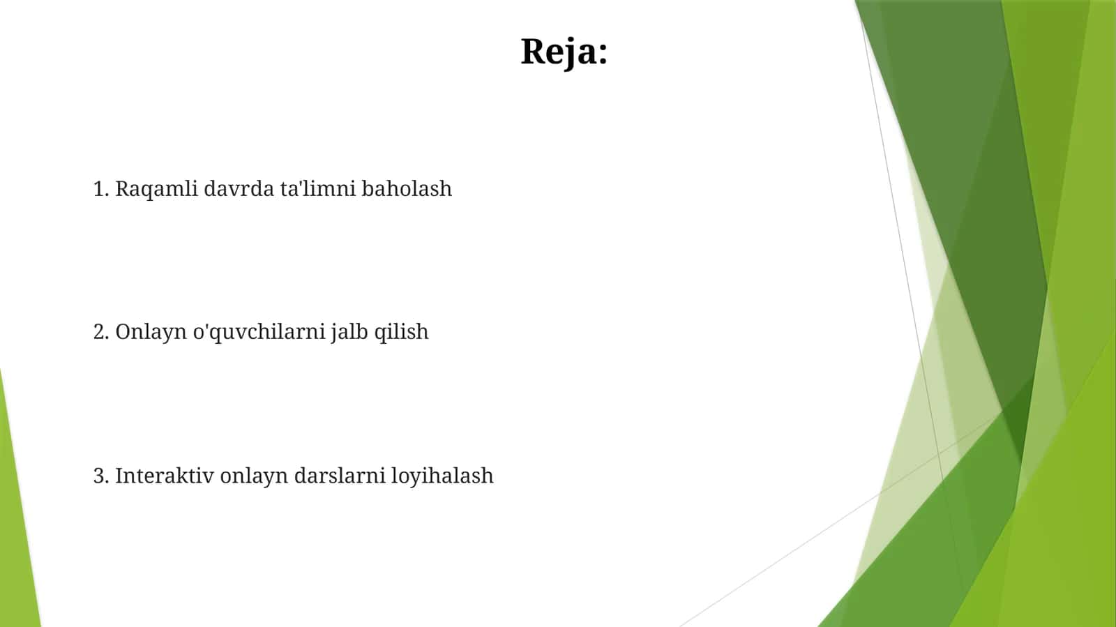 Raqamli davrda ta'limni baholash