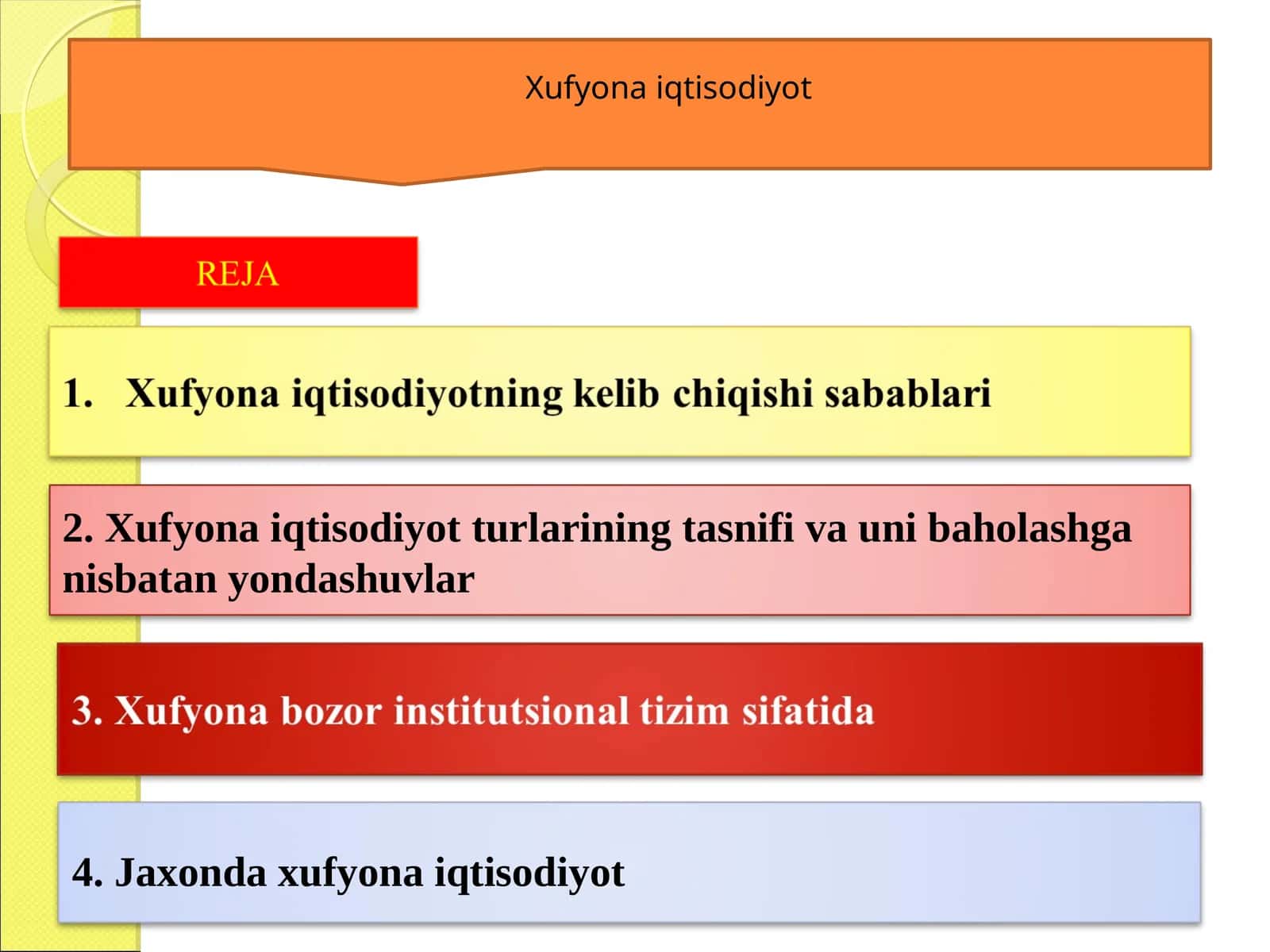 Xufyona iqtisodiyot