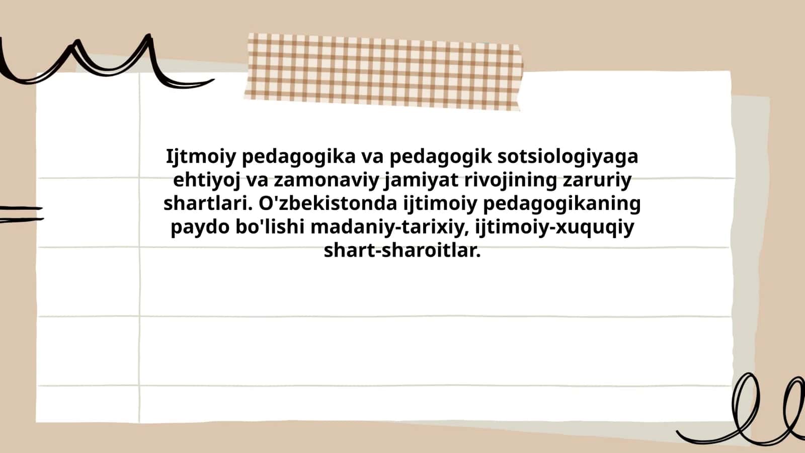 Ijtmoiy pedagogika va pedagogik sotsiologiya
