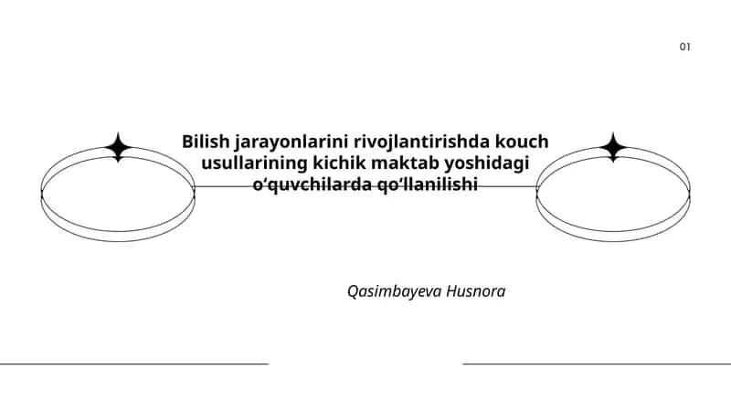 Bilish jarayonlarini rivojlantirishda kouch usullarining kichik maktab yoshidagi oʻquvchilarda qoʻllanilishi