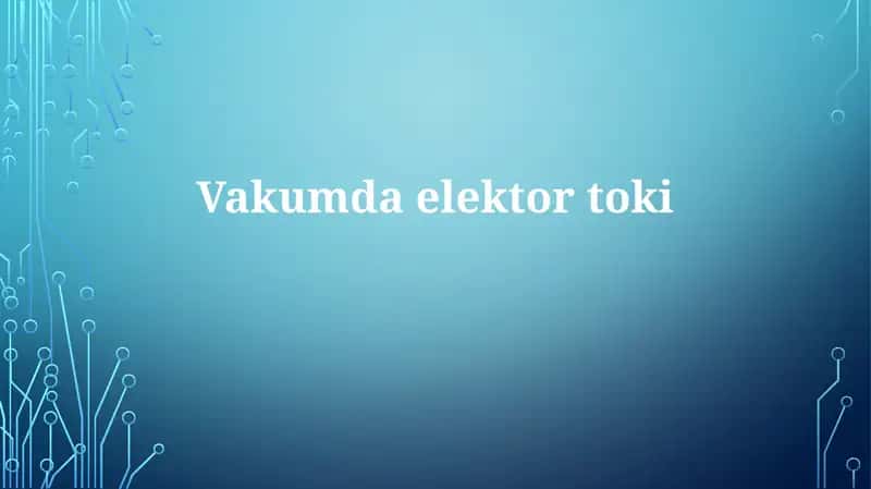 Vakumdaelektortoki