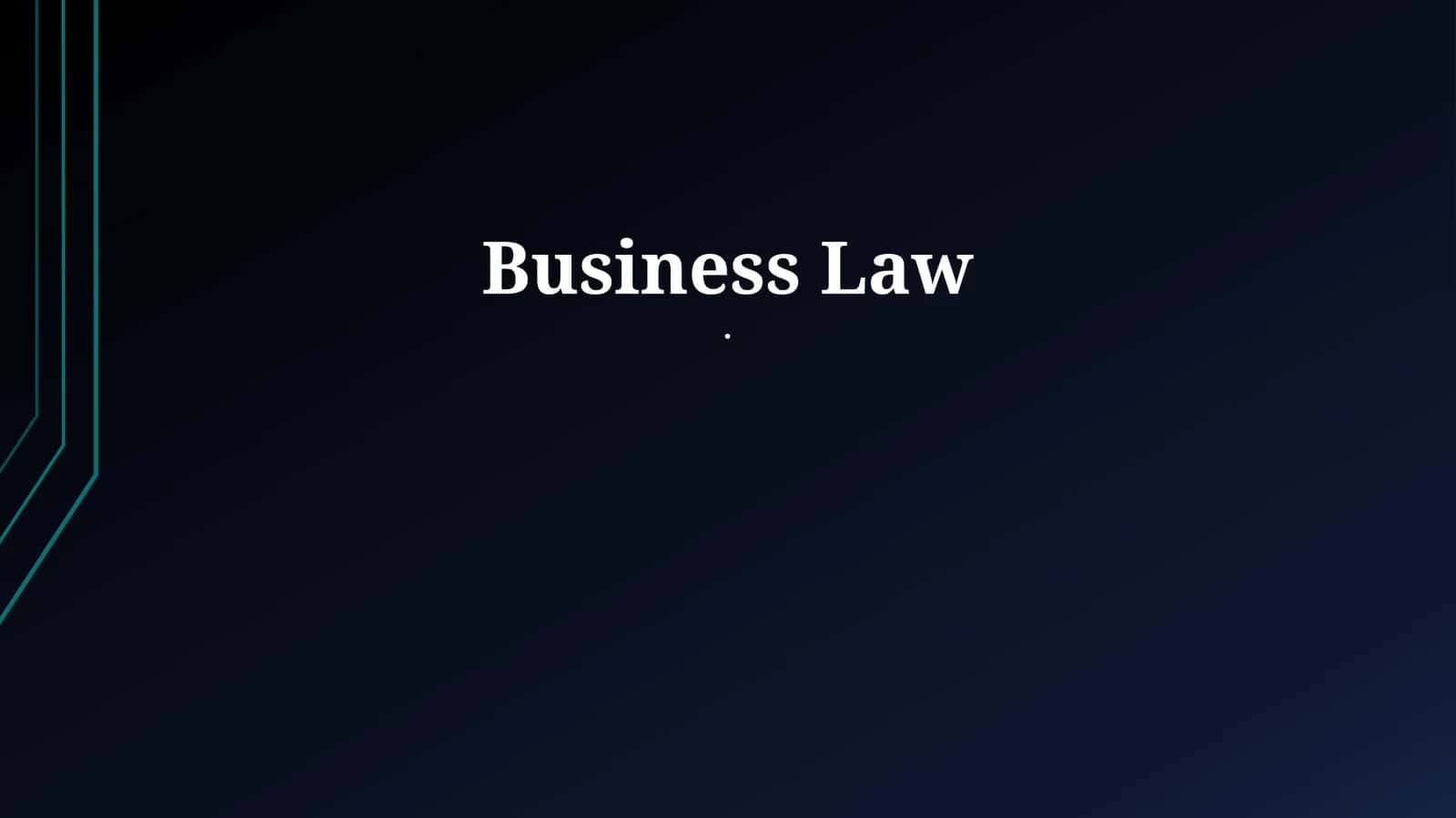 Business Law