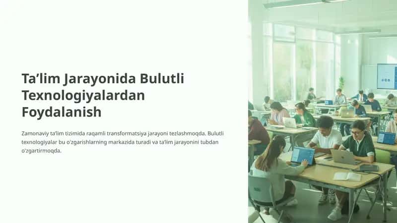 Bulutli Texnologiyalar