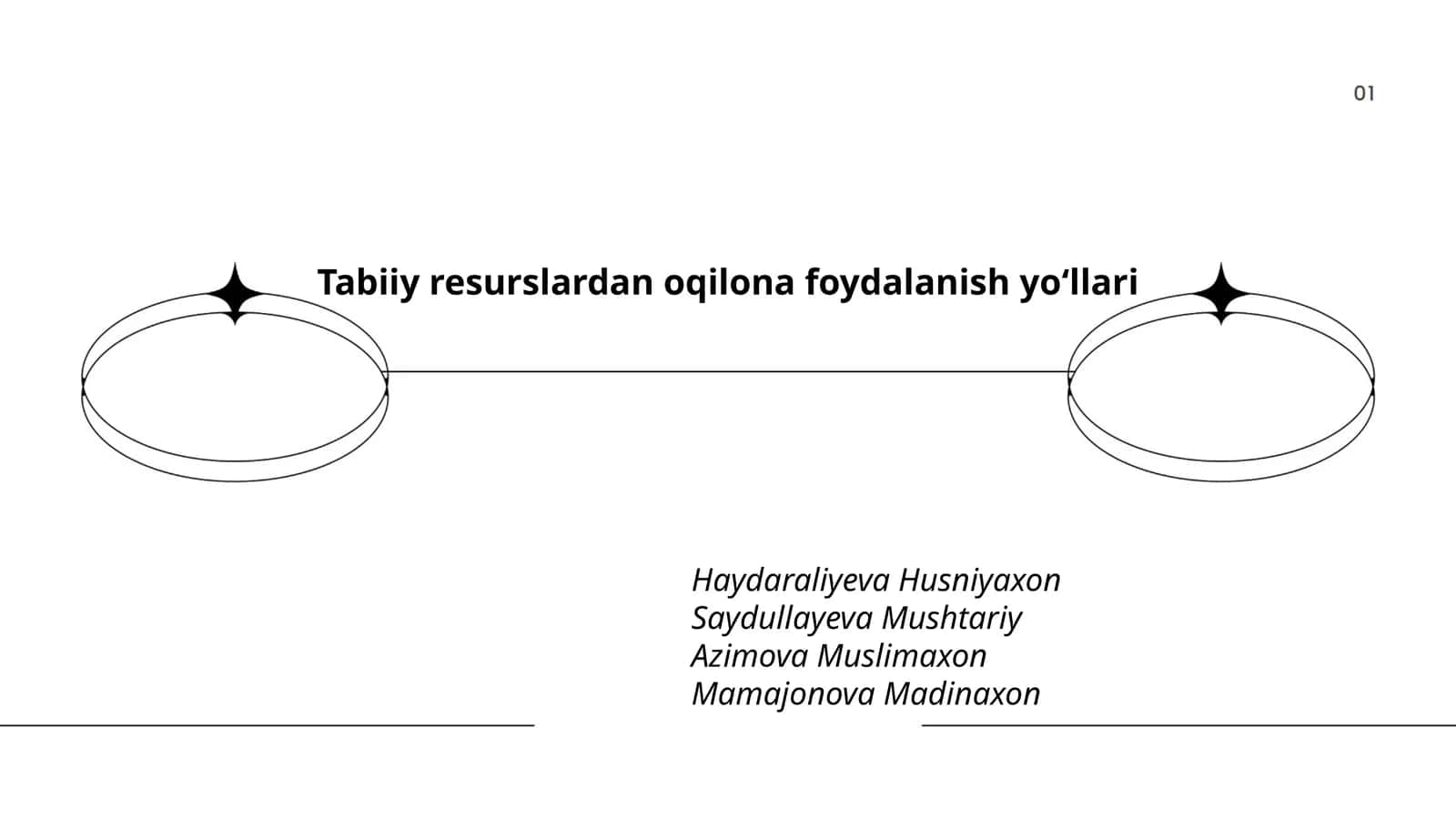 Tabiiy resurslardan oqilona foydalanish yoʻllari