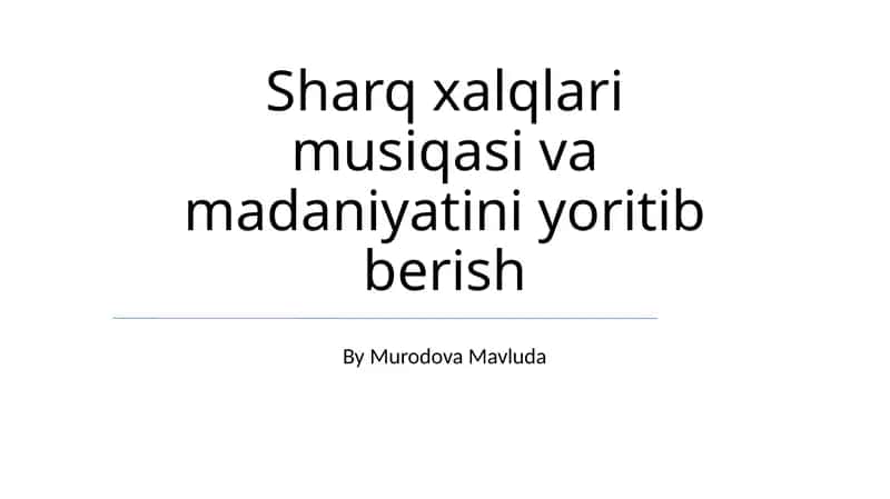 Sharq raqslari
