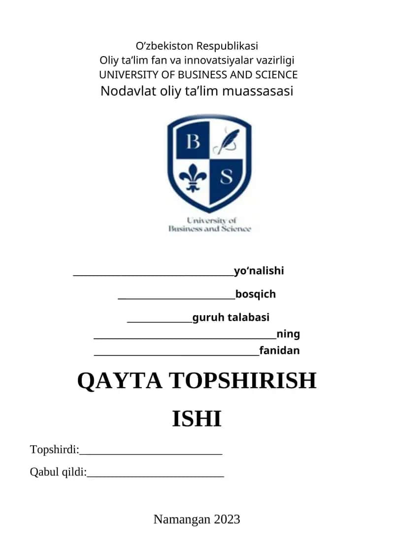 Nodavlat oliy ta’lim muassasasi
