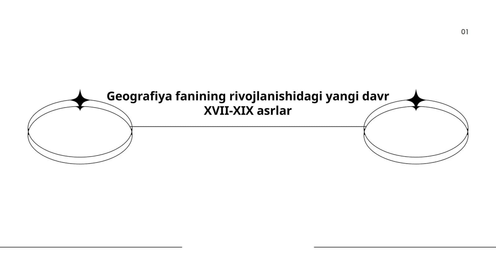 Geografiya fanining rivojlanishidagi yangi davr XVII-XIX asrlar