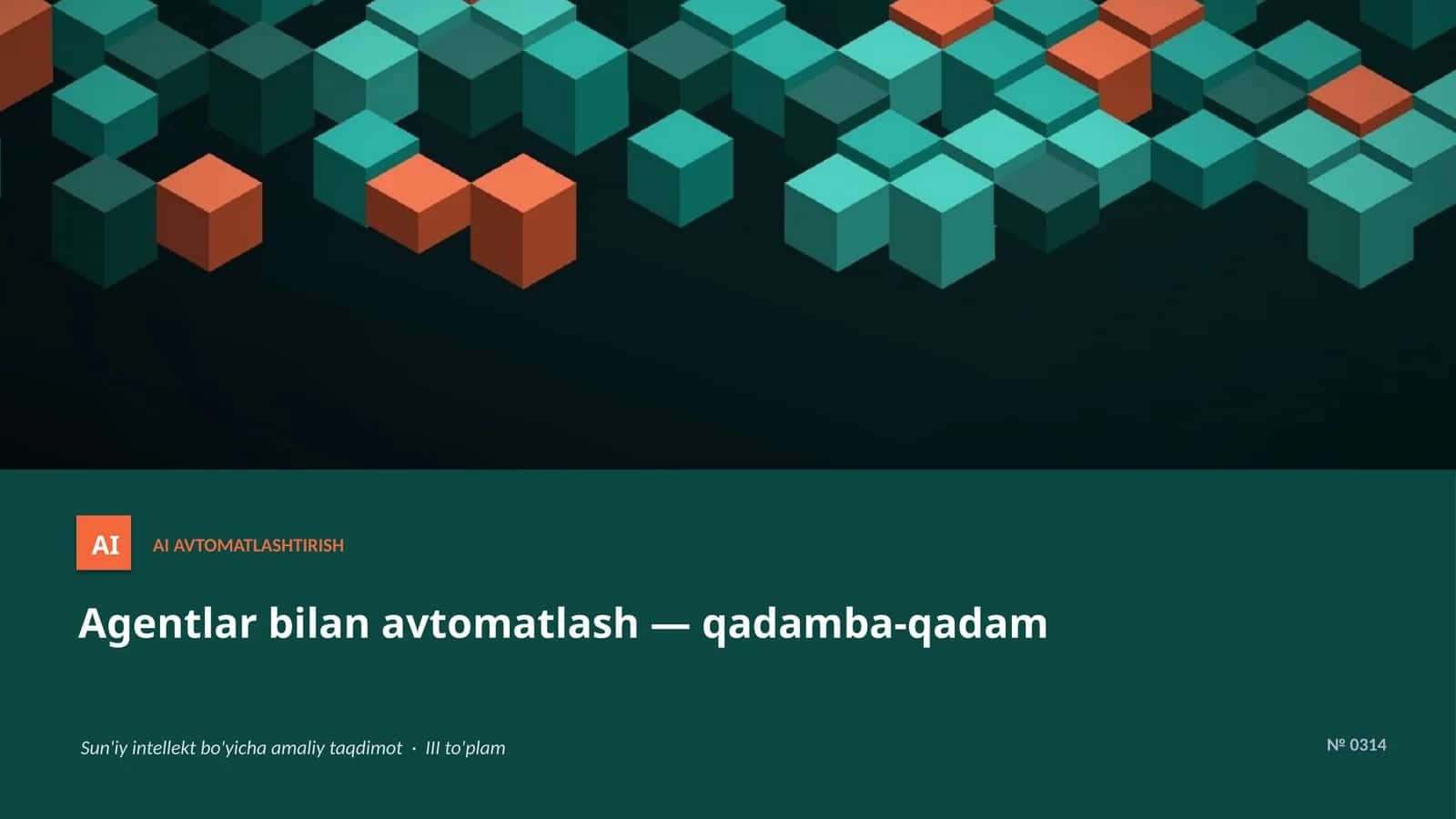 AI AVTOMATLASHTIRISH