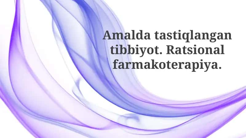 Ratsional farmakoterapiya