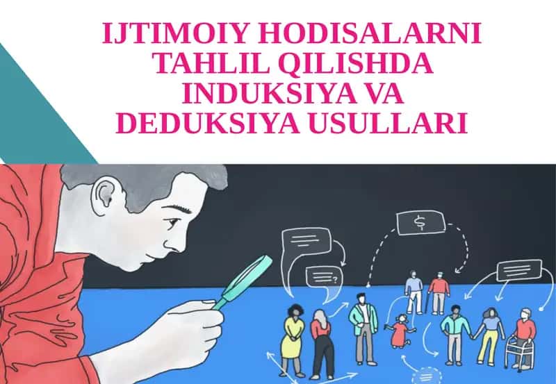 Ijtimoiyhodisalarni tahlil qilishda induksiya va deduksiya usullari