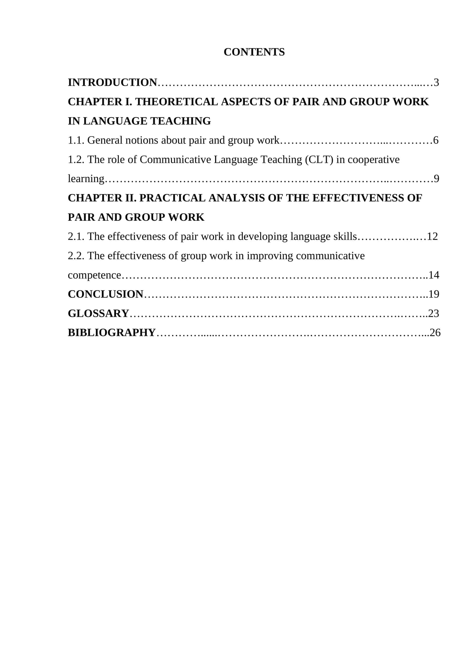 Theoretical aspects of pair and group work in language teaching