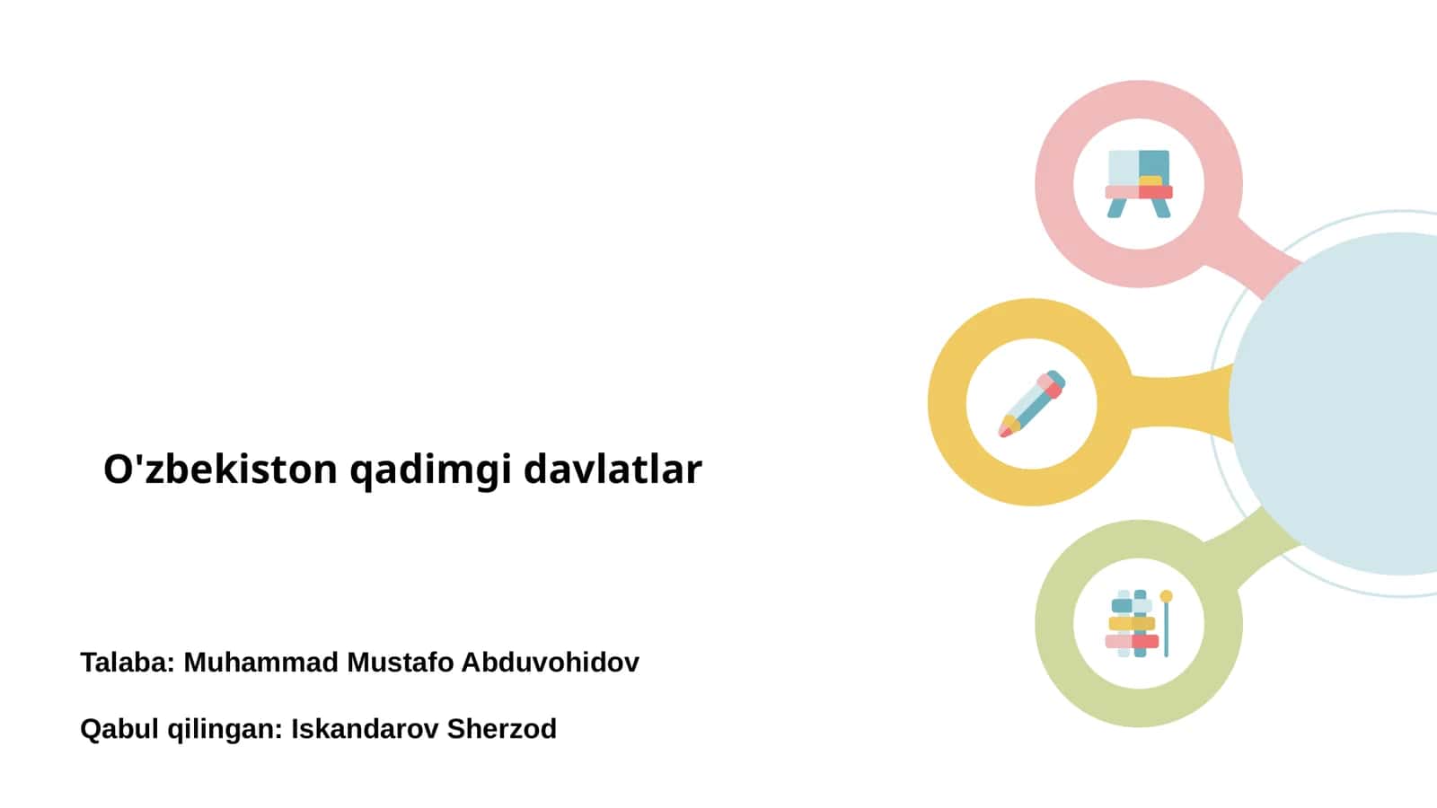 O'zbekiston qadimgi davlatlar