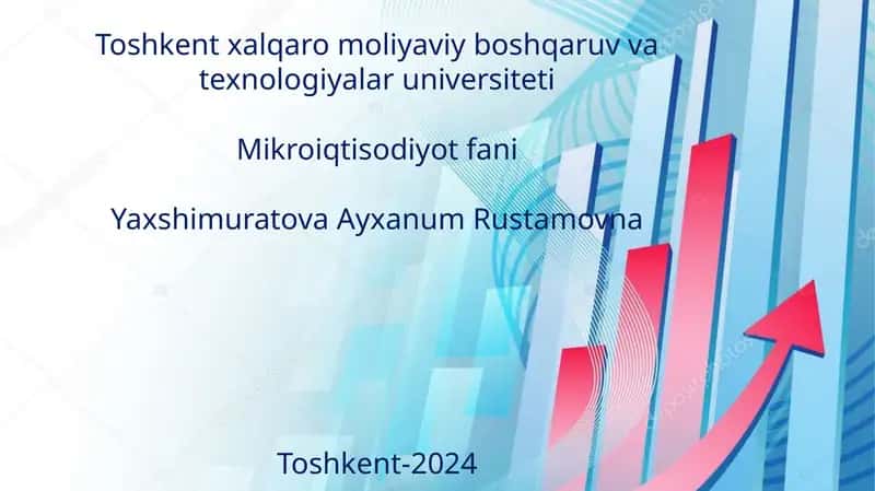 Mikroiqtisodiyot fani