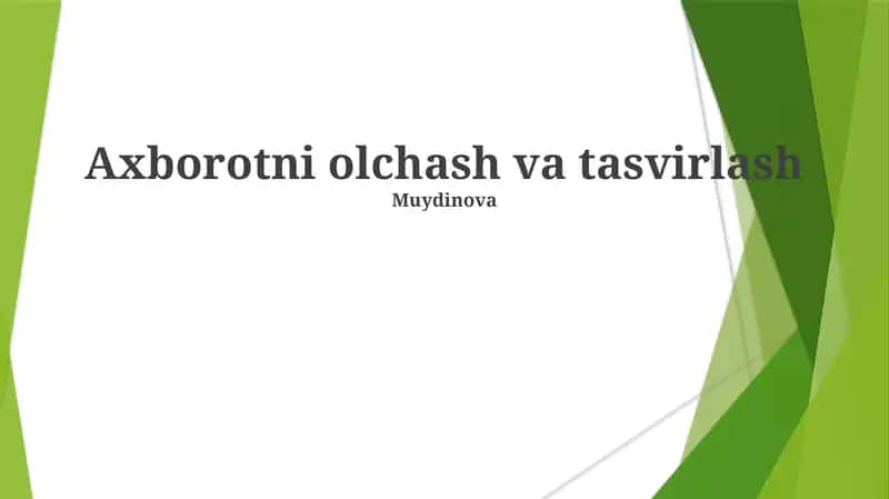 Analog-raqamli o'tkazish (ARO)