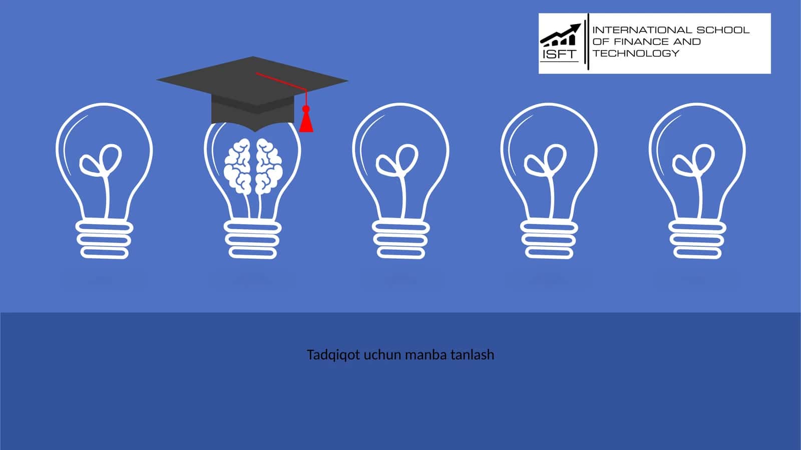 Tadqiqot uchun manba tanlash