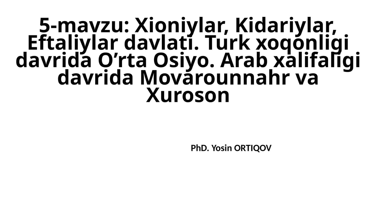 Xioniylar, Kidariylar, Eftaliylar Davlati